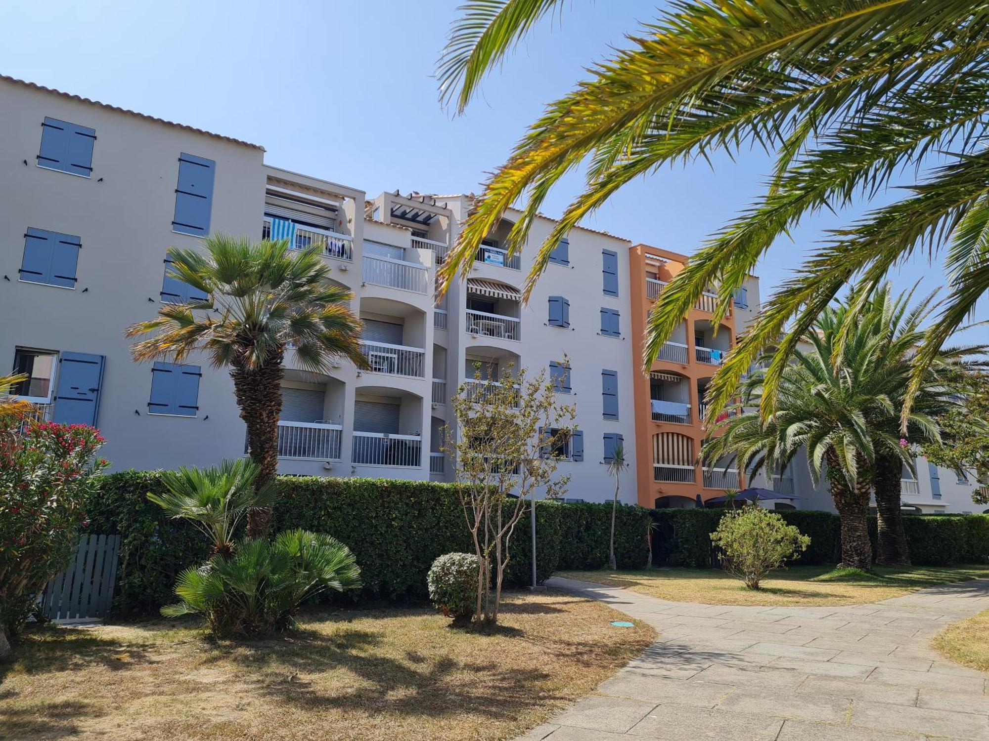 Magnifique Vue Mer Pour Ce T2 Avec Piscine Saint-Cyprien  Buitenkant foto